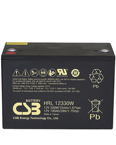 CSB HRL 12330W. Аккумулятор герметичный свинцово-кислотный. CSB в Нижневартовске