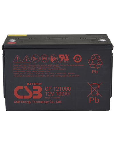 CSB GP 121000. Аккумулятор герметичный свинцово-кислотный. CSB в Нижневартовске