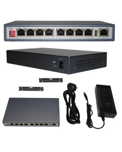 CO-SWP9C. Коммутатор 8-портовый  Gigabit Ethernet с PoE. ComOnyx в Нижневартовске