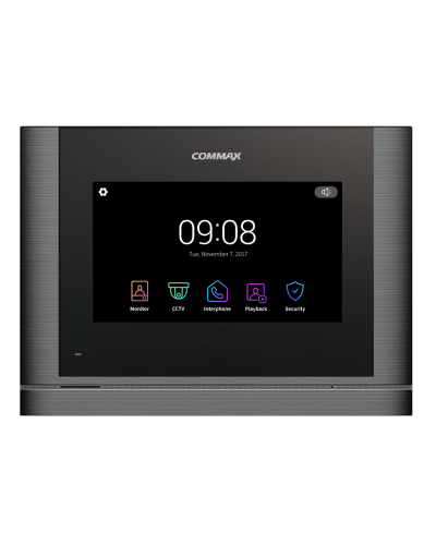 CDV-704MF/VZ (темное серебро). Монитор видеодомофона цветной. Commax в Нижневартовске