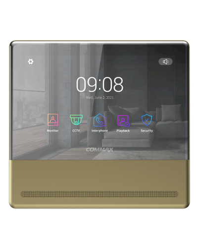 CDV-70QT/XL (золото). Монитор видеодомофона цветной. Commax в Нижневартовске
