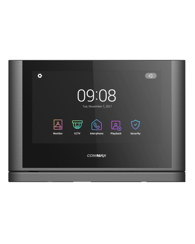 CDV-1024MA/VZ (темное серебро) Black Smog. Монитор видеодомофона цветной. Commax в Нижневартовске