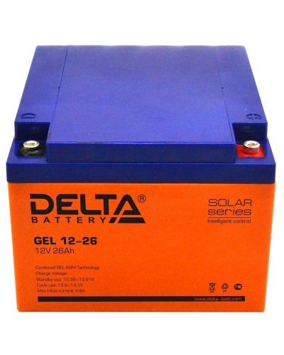 Delta GEL 12-26. Аккумулятор герметичный свинцово-кислотный. Delta в Нижневартовске