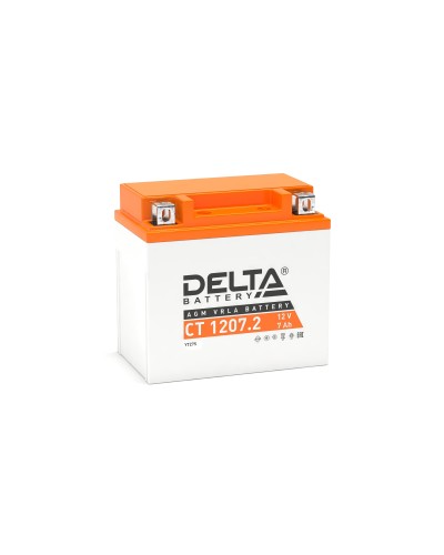 Delta CT 1207.2. Аккумулятор герметичный свинцово-кислотный стартерный. Delta в Нижневартовске