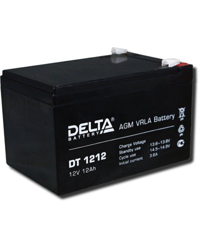 Delta DT 1212. Аккумулятор герметичный свинцово-кислотный. Delta в Нижневартовске