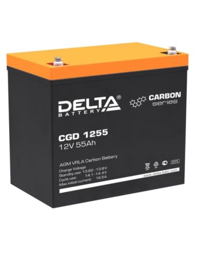 Delta CGD 1255. Аккумулятор герметичный свинцово-кислотный. Delta в Нижневартовске