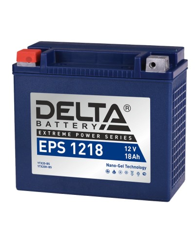 Delta EPS 1218. Аккумулятор герметичный свинцово-кислотный стартерный. Delta в Нижневартовске