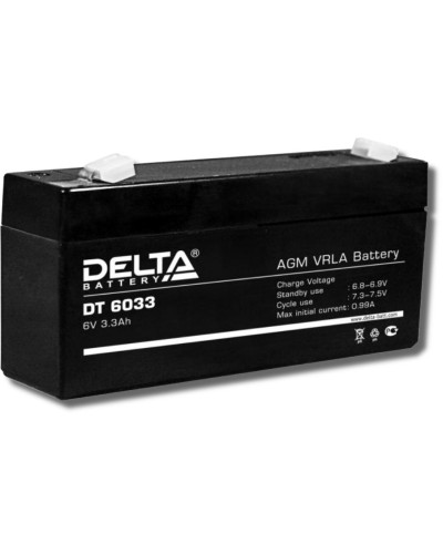 Delta DT 6033. Аккумулятор герметичный свинцово-кислотный. Delta в Нижневартовске