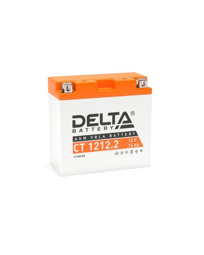 Delta CT 1212.2. Аккумулятор герметичный свинцово-кислотный стартерный. Delta в Нижневартовске