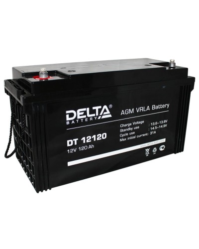 Delta DT 12120. Аккумулятор герметичный свинцово-кислотный. Delta в Нижневартовске