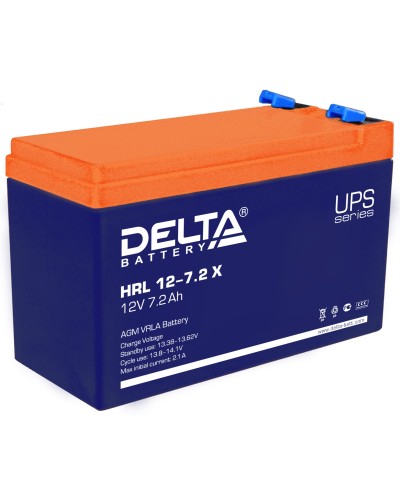 Delta HRL 12-7.2 X. Аккумулятор герметичный свинцово-кислотный. Delta в Нижневартовске