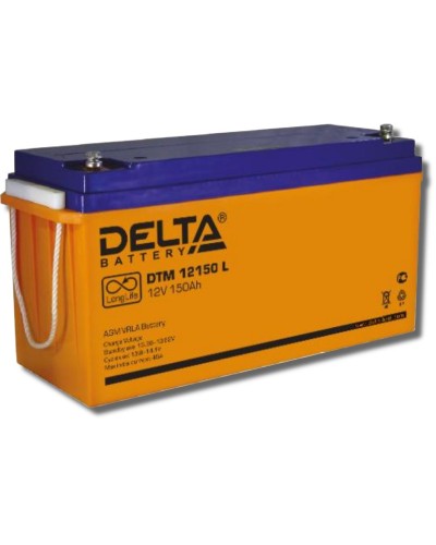 Delta DTM 12150 L. Аккумулятор герметичный свинцово-кислотный. Delta в Нижневартовске