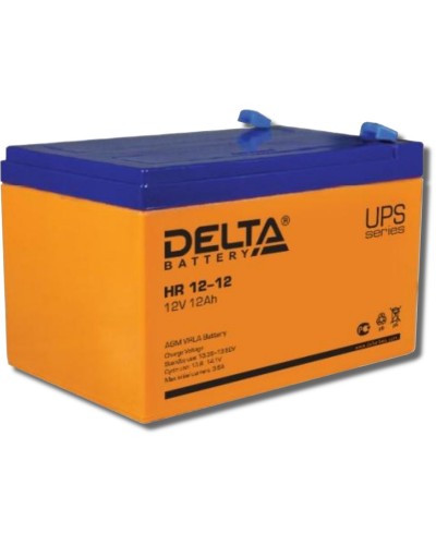 Delta HR 12-12. Аккумулятор герметичный свинцово-кислотный. Delta в Нижневартовске