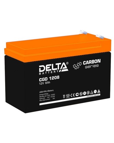 Delta CGD 1208. Аккумулятор герметичный свинцово-кислотный. Delta в Нижневартовске