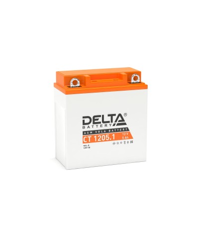 Delta CT 1205.1. Аккумулятор герметичный свинцово-кислотный стартерный. Delta в Нижневартовске