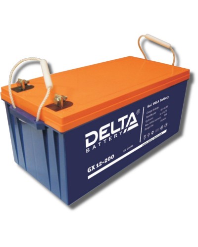 Delta GX 12-200. Аккумулятор герметичный свинцово-кислотный. Delta в Нижневартовске