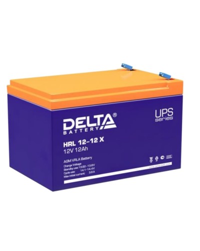 Delta HRL 12-12 X. Аккумулятор герметичный свинцово-кислотный. Delta в Нижневартовске