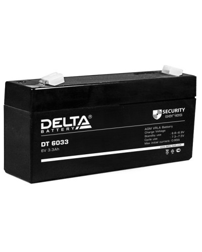 Delta DT 6033 (125мм). Аккумулятор герметичный свинцово-кислотный. Delta в Нижневартовске
