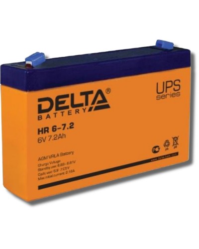 Delta HR 6-7.2. Аккумулятор герметичный свинцово-кислотный. Delta в Нижневартовске