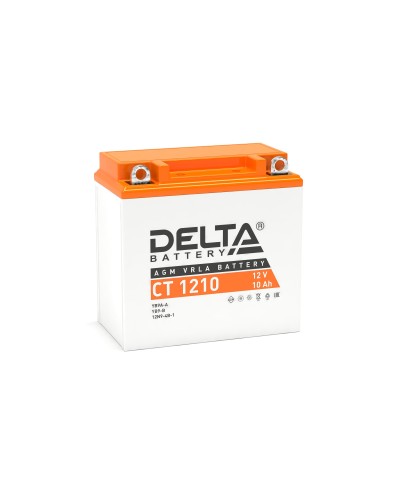Delta CT 1210. Аккумулятор герметичный свинцово-кислотный стартерный. Delta в Нижневартовске