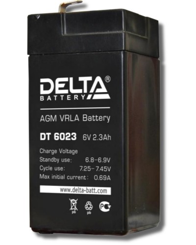 Delta DT 6023. Аккумулятор герметичный свинцово-кислотный. Delta в Нижневартовске