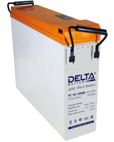 Delta FT 12-105 M. Аккумулятор герметичный свинцово-кислотный. Delta в Нижневартовске