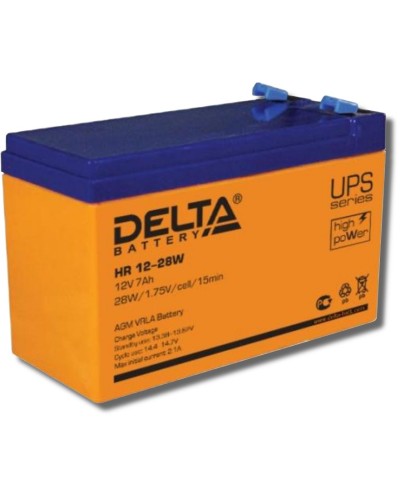 Delta HR 12-28 W. Аккумулятор герметичный свинцово-кислотный. Delta в Нижневартовске