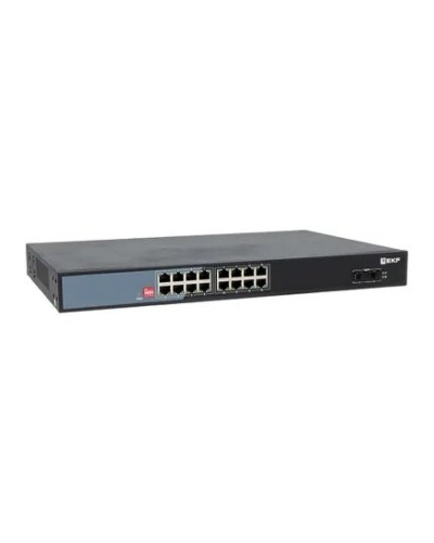 TSX-U-2GX/SFP-16GTP-R. Промышленный неуправляемый коммутатор. EKF в Нижневартовске
