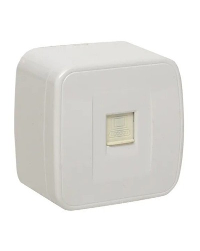 Минск Розетка RJ-45 1-местная ОП 1А (EGK01-035-10). Розетка RJ-45 1-местная ОП 1А. EKF в Нижневартовске