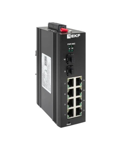 TSX-ML2-2GX/SFP-8GT. Промышленный управляемый коммутатор. EKF в Нижневартовске