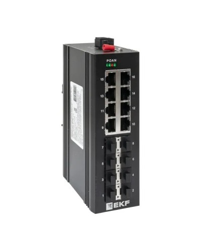 TSX-U-8GX/SFP-8GT. Промышленный неуправляемый коммутатор. EKF в Нижневартовске