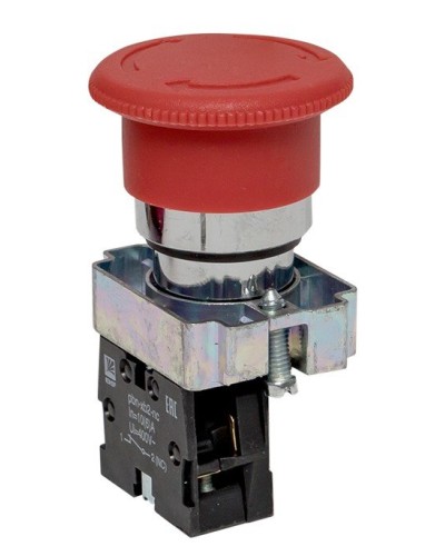 BS542 поворотная красная грибок NC (xb2-bs542). Кнопка поворотная красная грибок. EKF в Нижневартовске