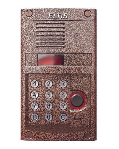 DP400-RD24 (медь). Блок вызова домофона. ELTIS в Нижневартовске