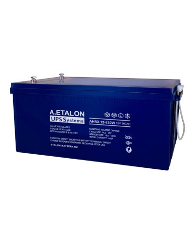 A.ETALON AHRX 12-820W (120). Аккумулятор герметичный свинцово-кислотный. ETALON в Нижневартовске