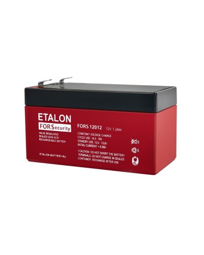 ETALON FORS 12012. Аккумулятор герметичный свинцово-кислотный. ETALON в Нижневартовске