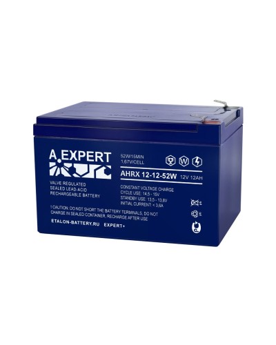 A.EXPERT AHRX 12-12-52W. Аккумулятор герметичный свинцово-кислотный. EXPERT в Нижневартовске