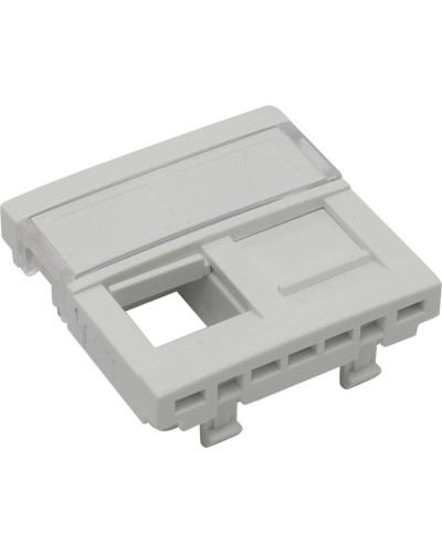 Вставка для 2-х модулей под RJ-45 кат.5e UTP, белая (45971 SBR): Вставка для 2-х модулей в Нижневартовске