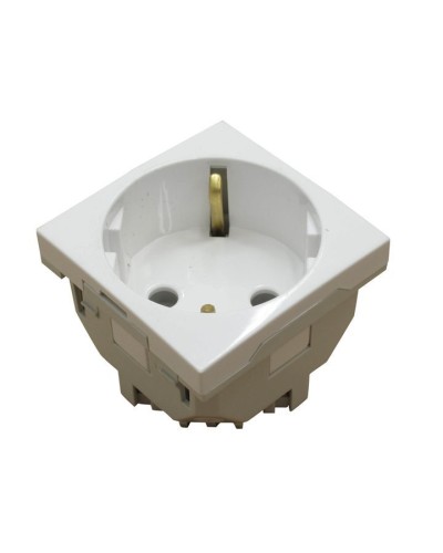Розетка 2к+З (45х45), белая (45131 SBR): Розетка 2к+З в Нижневартовске