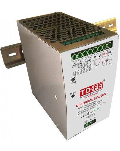 UPS 300W/24V/DIN. Источник вторичного электропитания резервированный. FARADAY в Нижневартовске