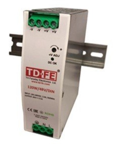 120W/48V/DIN. Блок питания. FARADAY в Нижневартовске