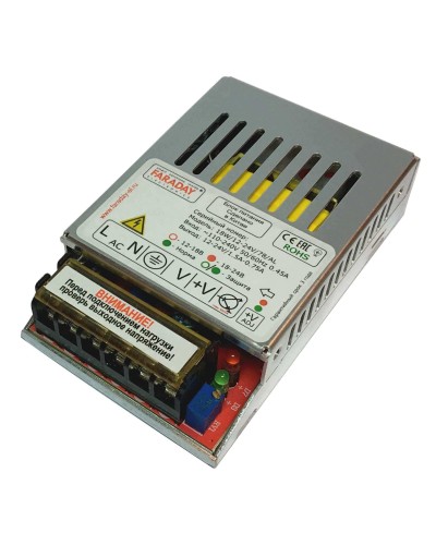 18W/12-24V/78AL. Импульсный блок питания. FARADAY в Нижневартовске