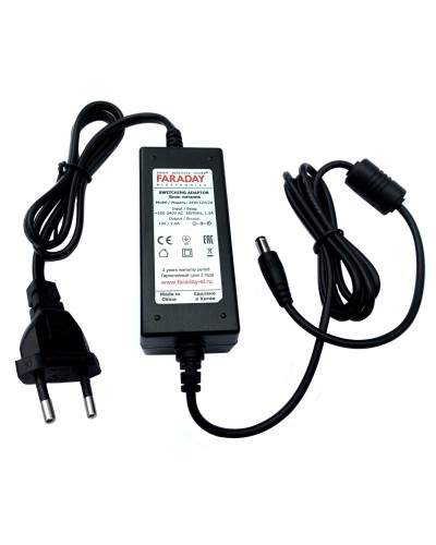 24W/12V/2A. Импульсный блок питания в пластиковом корпусе. FARADAY в Нижневартовске