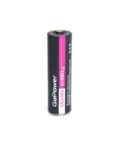 ER14505 GoPower. Литий-тионилхлоридный элемент питания. GoPower в Нижневартовске