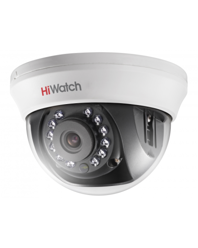 DS-T201(B) (2.8мм). Бюджетная видеокамера мультиформатная купольная. HiWatch в Нижневартовске