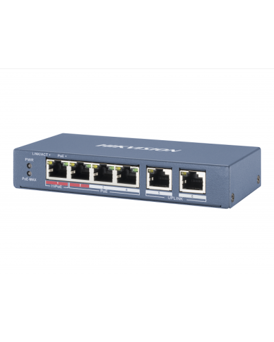 DS-3E0106HP-E. Коммутатор с питанием POE. Hikvision в Нижневартовске