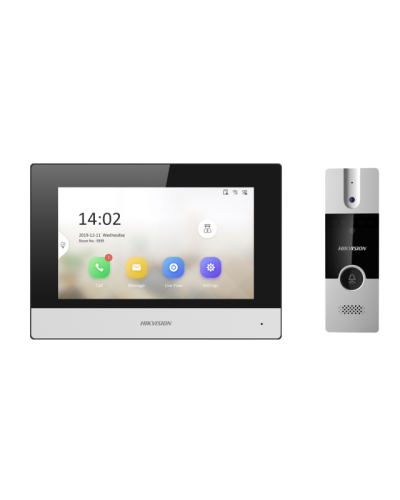 DS-KIS302-P. Комплект IP видеодомофона. Hikvision в Нижневартовске