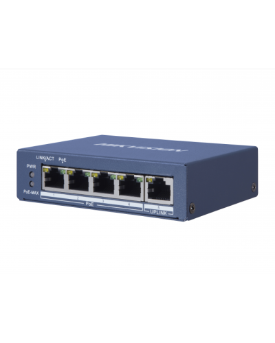 DS-3E0505P-E/M. Коммутатор с питанием POE. Hikvision в Нижневартовске