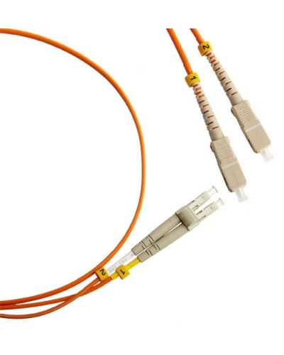 FC-D2-50-LC/PR-SC/PR-H-2M-LSZH-OR. Патч-корд волоконно-оптический LC-SC. Hyperline в Нижневартовске