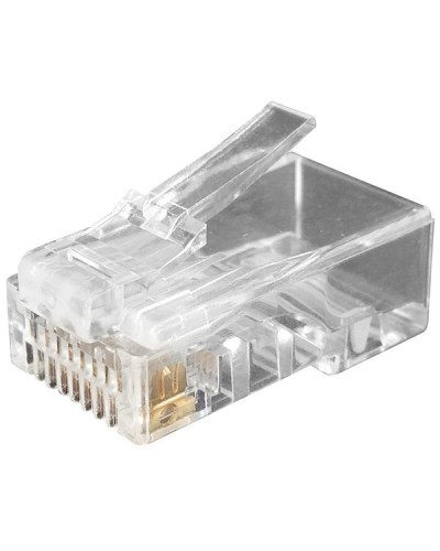 PLUG-8P8C-U-C6-100 (100 шт). Разъем RJ-45. Hyperline в Нижневартовске