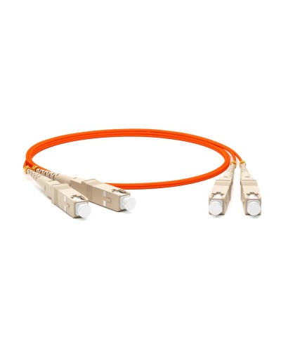 FC-D2-50-SC/PR-SC/PR-H-1M-LSZH-OR. Патч-корд волоконно-оптический SC-SC. Hyperline в Нижневартовске
